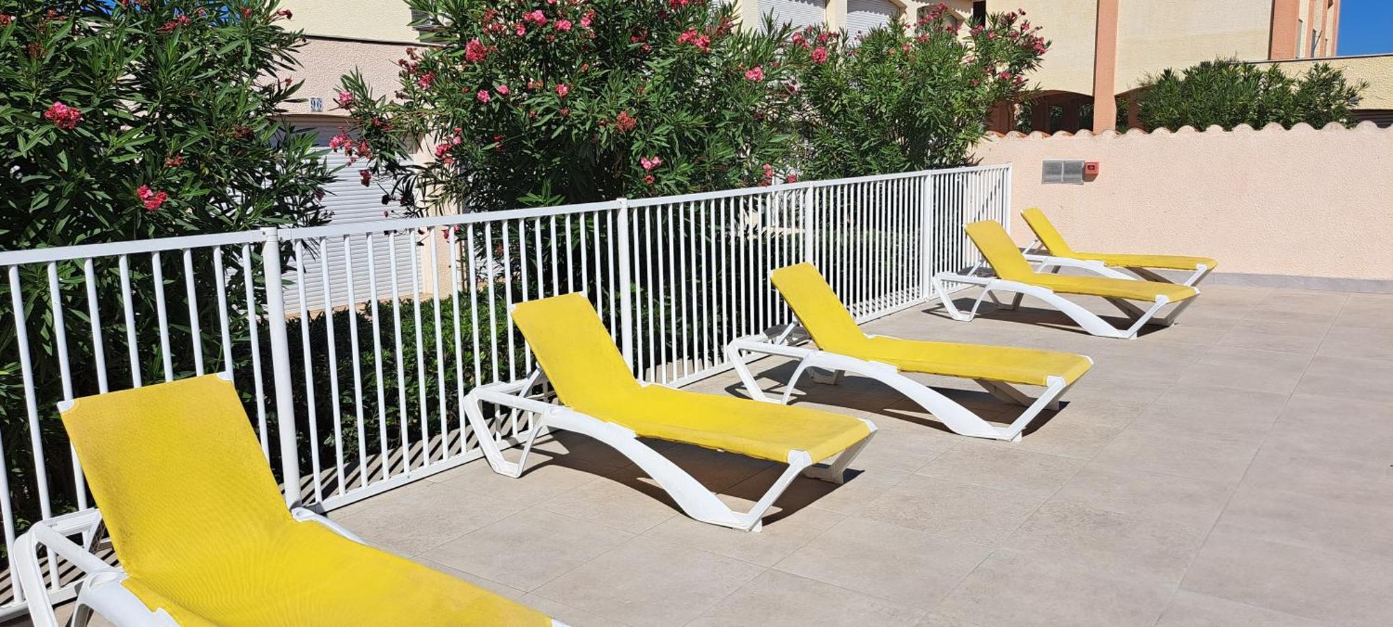Au Village Coeur De Barcares Studio Vue Mer 3 Couchages Le Barcares Exterior photo